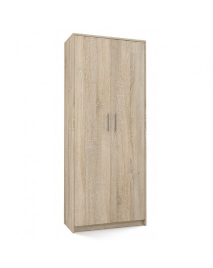 Filing cabinet OLIV 2D 74x35x180 cm, sonoma