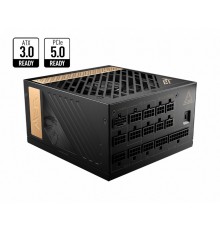MSI MEG AI1300P PCIE5 power supply unit 1300 W 24-pin ATX ATX Black