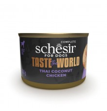 SCHESIR Taste the world Chicken thai coconut - wet dog food - 150g