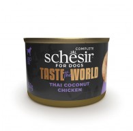 SCHESIR Taste the world Chicken thai coconut - wet dog food - 150g