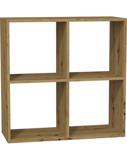 Topeshop MALAX 2X2 ARTISAN living room bookcase