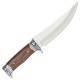 SCK hunting knife with wooden handle