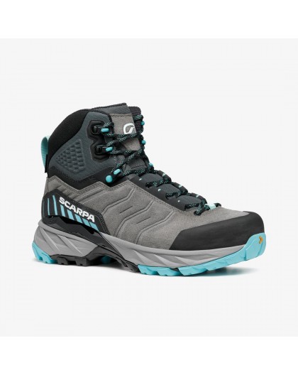 Scarpa RUSH TRK GTX WOMAN Female Adult Grey, Aqua colour