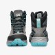 Scarpa RUSH TRK GTX WOMAN Female Adult Grey, Aqua colour