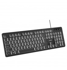 Savio KB-04 keyboard Home/Office USB QWERTY UK International Black