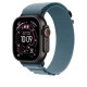 Apple MG9M4ZM/A Smart Wearable Accessories Band Blue Titanium, Polyester, Spandex