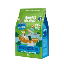 ANIMAL ISLAND Super salmon - dry dog food - 3kg
