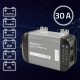 Qoltec Intelligent Professional Monolith Battery Charger for LiFePO4 AGM GEL SLA batteries | 30A | 12V