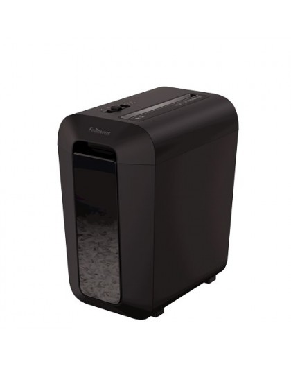 Fellowes LX65 paper shredder Cross shredding 4 cm Black