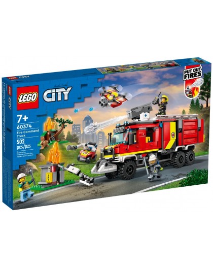 LEGO CITY 60374 FIRE COMMAND TRUCK