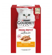 GOURMET Mon Petit Poultry Mix - wet cat food - 6 x 50 g
