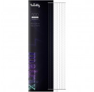 Twinkly Matrix - 500 RGB LED Pearl-shaped lights, clear wire, 1.7x7.8ft F-plug type