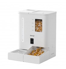 SPONGE Pet Feeder Smart Dual - smart pet food dispenser – 5l
