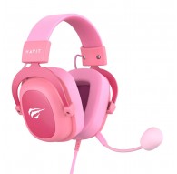 Havit H2002d Headset Wired Head-band Gaming Pink