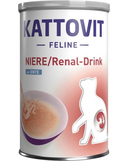 KATTOVIT Feline Niere Renal drink Duck - cat treats - 135ml