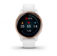 Garmin Venu 2S 2.79 cm (1.1") AMOLED 40 mm Digital 360 x 360 pixels Touchscreen Rose gold Wi-Fi GPS (satellite)