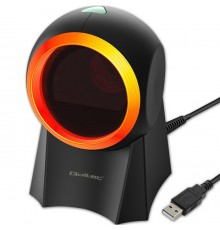 Qoltec 50857 Wired desktop barcode scanner 1D | 2D