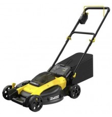 Aku lawn mower. with mulching function