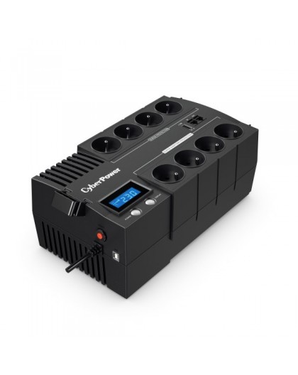 CyberPower BR700ELCD-FR uninterruptible power supply (UPS) Line-Interactive 0.7 kVA 420 W 8 AC outlet(s)