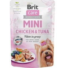 BRIT Care Mini Chicken&Tuna - Wet dog food - 85 g