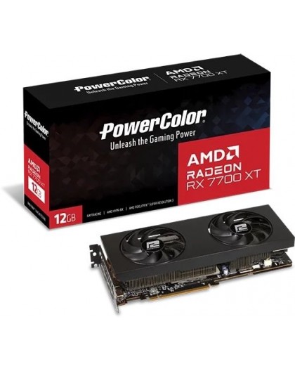 PowerColor RX 7700 XT 12G-P graphics card