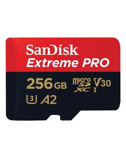 SanDisk Extreme PRO 256 GB MicroSDXC UHS-I Class 10