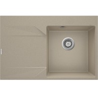 Granite sink 1-bowl with drainer - left