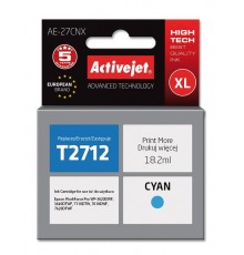 Activejet AE-27CNX Ink (replacement for Epson 27XL T2712 Supreme 18 ml cyan)