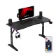 Huzaro Hero 3.6 RGB Black gaming desk