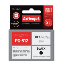 Activejet AC-512R Ink (replacement for Canon PG-512 Premium 18 ml black)