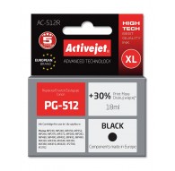 Activejet AC-512R Ink (replacement for Canon PG-512 Premium 18 ml black)
