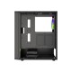 Gembird CCC-FC-4300 Gaming ATX Computer Case Fornax 4300, ARBG backlight, black