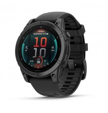 Garmin Fenix E 3.3 cm (1.3") AMOLED 47 mm Digital 416 x 416 pixels Touchscreen Black Wi-Fi GPS (satellite)