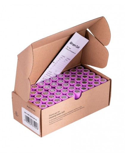 Green Cell 50GC18650NMC26 household battery Rechargeable battery 18650 Lithium-Ion (Li-Ion)