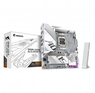 GIGABYTE B850M AORUS ELITE WIFI6E ICE Motherboard- AMD Ryzen 9000 Series CPUs, 12+2+1 Phases Digital VRM, up to 8200MHz DDR5 (OC