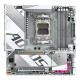 GIGABYTE B850M AORUS ELITE WIFI6E ICE Motherboard- AMD Ryzen 9000 Series CPUs, 12+2+1 Phases Digital VRM, up to 8200MHz DDR5 (OC