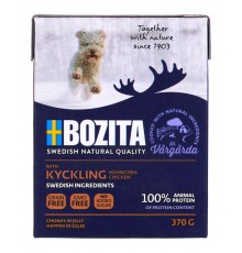 BOZITA Wet dog food Chunks in jelly Chicken 370 g