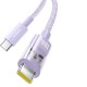 Baseus Gem USB C to USB C fast charging cable 2 m 100 W Purple