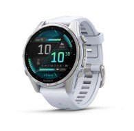 Garmin Fenix 8 3.3 cm (1.3") AMOLED 43 mm Digital 416 x 416 pixels Touchscreen Silver Wi-Fi GPS (satellite)