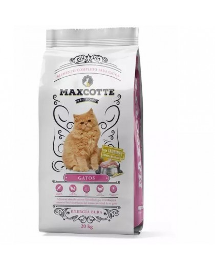 MAXCOTTE Gatos - dry cat food - 20kg