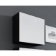 Cama Square cabinet VIGO 50/50/30 black/white gloss