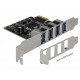 DeLOCK 90304 interface cards/adapter Internal USB 3.2 Gen 1 (3.1 Gen 1)