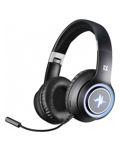 HEADPHONES DEFENDER BLUETOOTH FREEMOTION B571 BLACK LED
