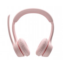 Logitech 981-001412 headphones/headset Wireless Head-band Office/Call center Bluetooth Rose