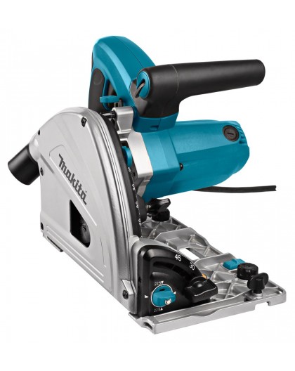 Makita SP6000J portable circular saw 16.5 cm Black, Blue 6400 RPM 1300 W