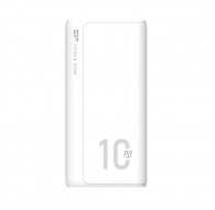 SILICON POWER QP15 Powerbank External battery 10000 mAh 2x USB QC 3.0 1x USB-C PD (SP10KMAPBKQP150W) White