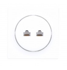 Fibaro Walli N socket-outlet 2 x RJ-45 White
