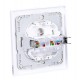 Fibaro Walli N socket-outlet 2 x RJ-45 White
