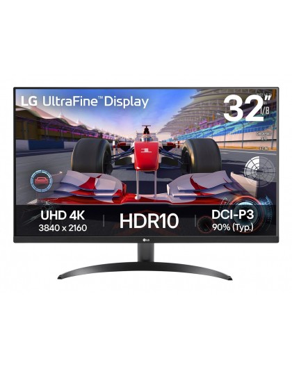 LG 32UR500K-B computer monitor 80 cm (31.5") 3840 x 2160 pixels 4K Ultra HD LCD Black