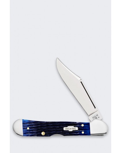 Knife Case Rogers Mini Copperlock SS Blue